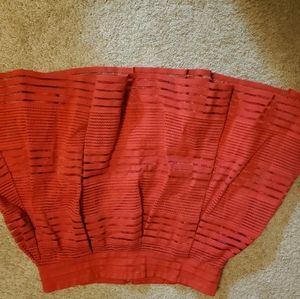 Torrid Cute red circle skirt